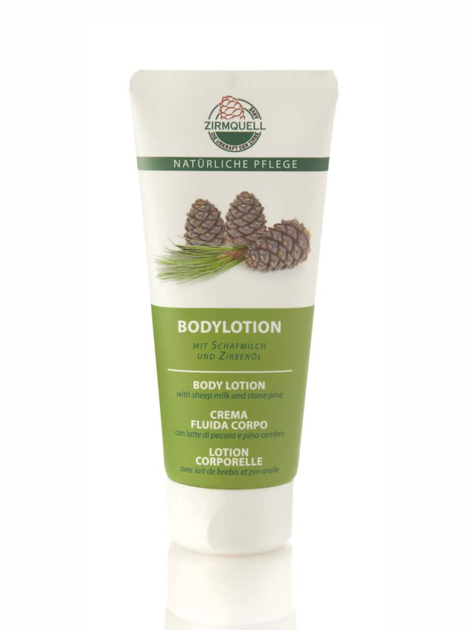 Ovis Bodylotion mit Schafmilch Zirbe Ovis Bodylotion mit Schafmilch Zirbe