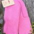 Fäustlinge aus Wolle pink