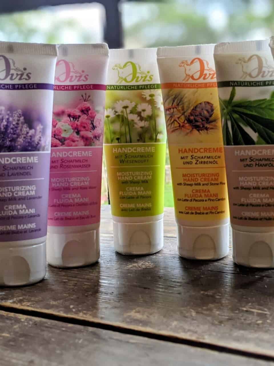 Ovis Handcreme verschiedene Sorten Ovis Handcreme verschiedene Sorten