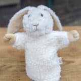 Handpuppe Hase von vorne