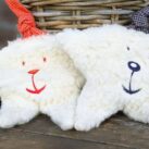 Kirschkernkissen Stern aus Wolle Variantenbild