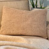 Kissenbezug aus Wolle teddy camel 40x60cm