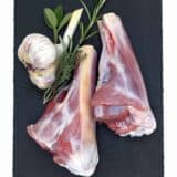 Lammfleisch Haxe