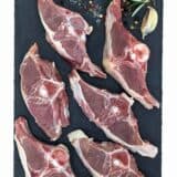Lammfleisch Koteletts