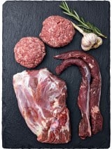 Lammfleisch Paket Gourmet mit Filet, Hackfleisch und Keule