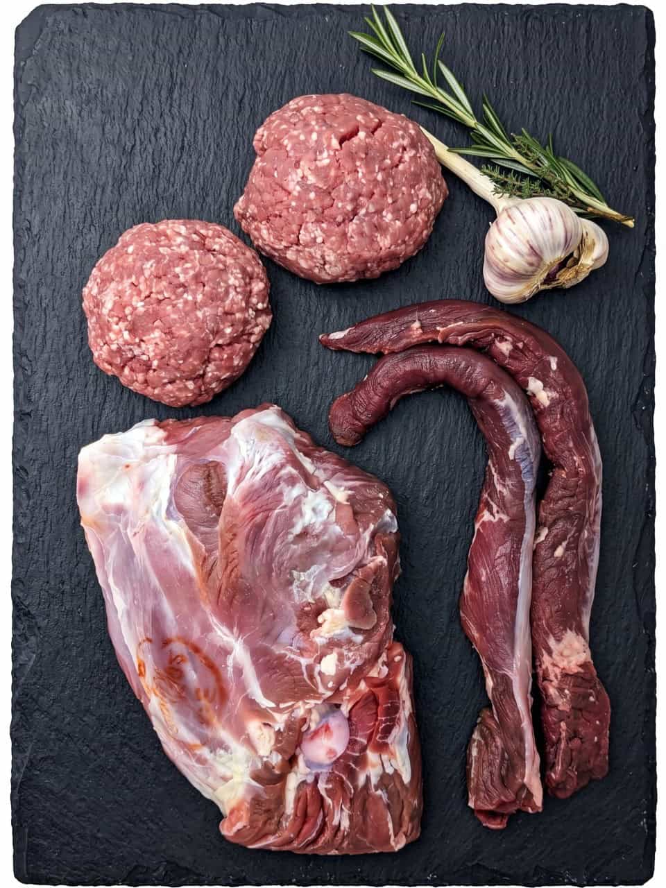Lammfleisch Paket Gourmet mit Filet, Hackfleisch und Keule Lammfleisch Paket Gourmet mit Filet, Hackfleisch und Keule