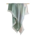 Mohair Decke Avoca celedon