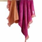 Mohair Decke Avoca fuchsia