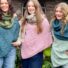 Poncho aus Merinowolle Gruppenbild
