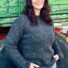 Damenpullover aus Wolle Anthrazit
