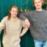 Pullover mit Strickmuster aus Wolle Gruppenbild