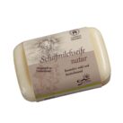 Saling Schafmilchseife eckig mit Lanolin Natur