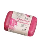 Saling Schafmilchseife eckig mit Lanolin Rosenblüten