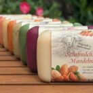 Saling Schafmilchseife eckig mit Lanolin verschiedene Sorten