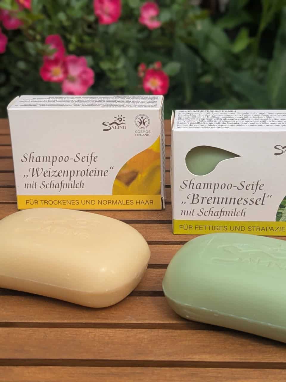 Saling Shampoo Seife verschiedene Sorten Saling Shampoo Seife verschiedene Sorten