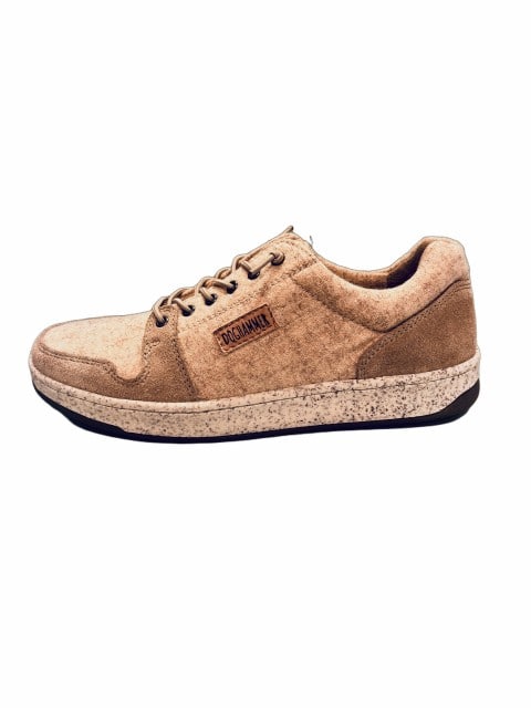 Sneaker aus Wolle seitlich