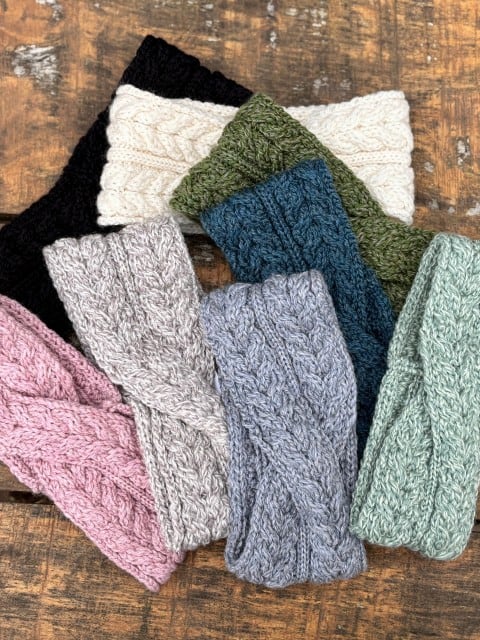 Stirnband aus Merinowolle Variantenbild Stirnband aus Merinowolle Variantenbild