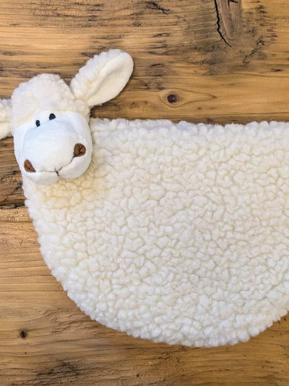 Traubenkernkissen Schaf aus Wolle Traubenkernkissen Schaf aus Wolle