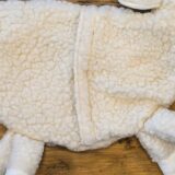 Wärmflaschenbezug Schaf aus Wolle Verschluss