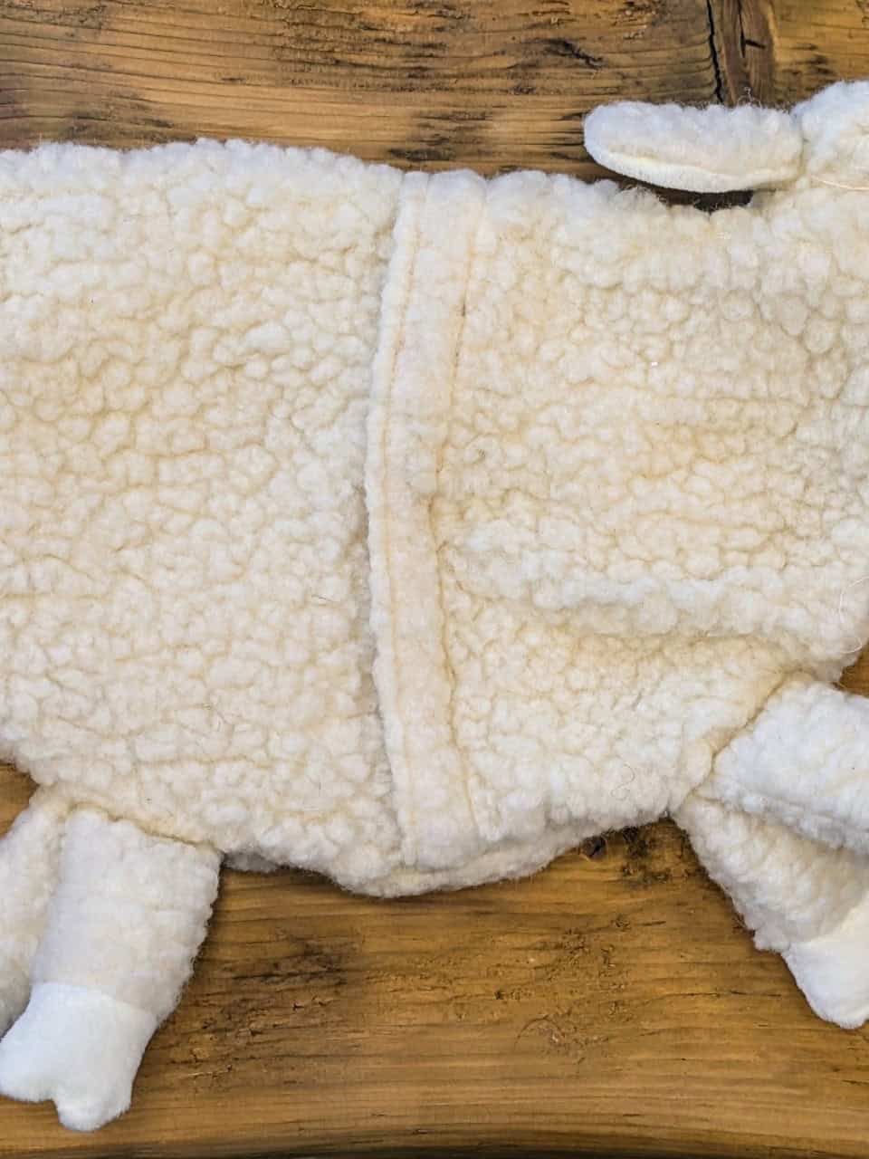 Wärmflaschenbezug Schaf aus Wolle Verschluss Wärmflaschenbezug Schaf aus Wolle Verschluss
