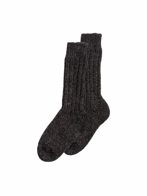 Warme Wollsocken anthrazit Warme Wollsocken anthrazit