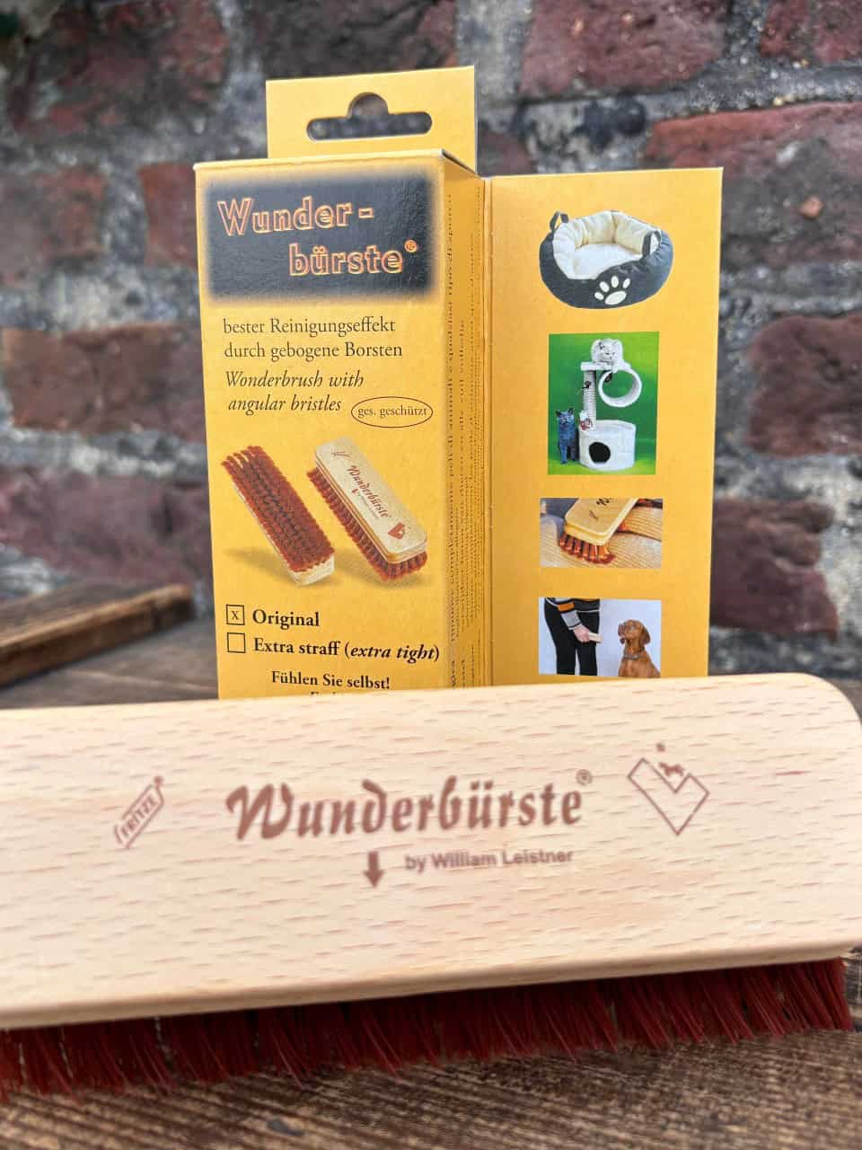 Wunderbürste mit Verpackung Wunderbürste mit Verpackung