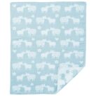 Babydecke Bää von Klippan blau