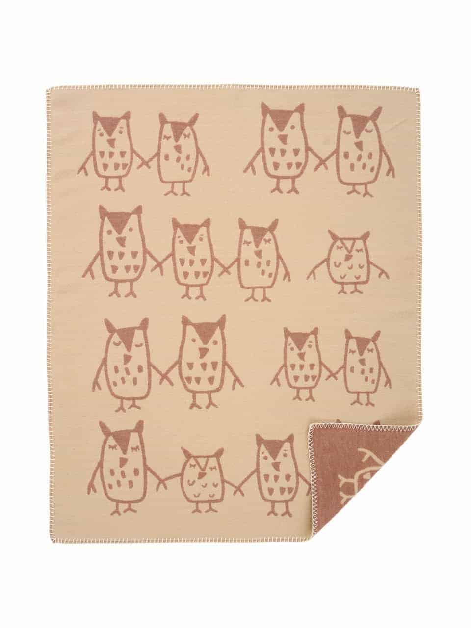 Babydecke Klippan hand in hand beige Babydecke Klippan hand in hand beige