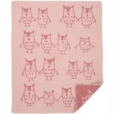 Babydecke Klippan hand in hand rosa