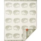 Babydecke Hedgehog von Klippan grün