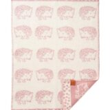 Babydecke Hedgehog von Klippan altrosa