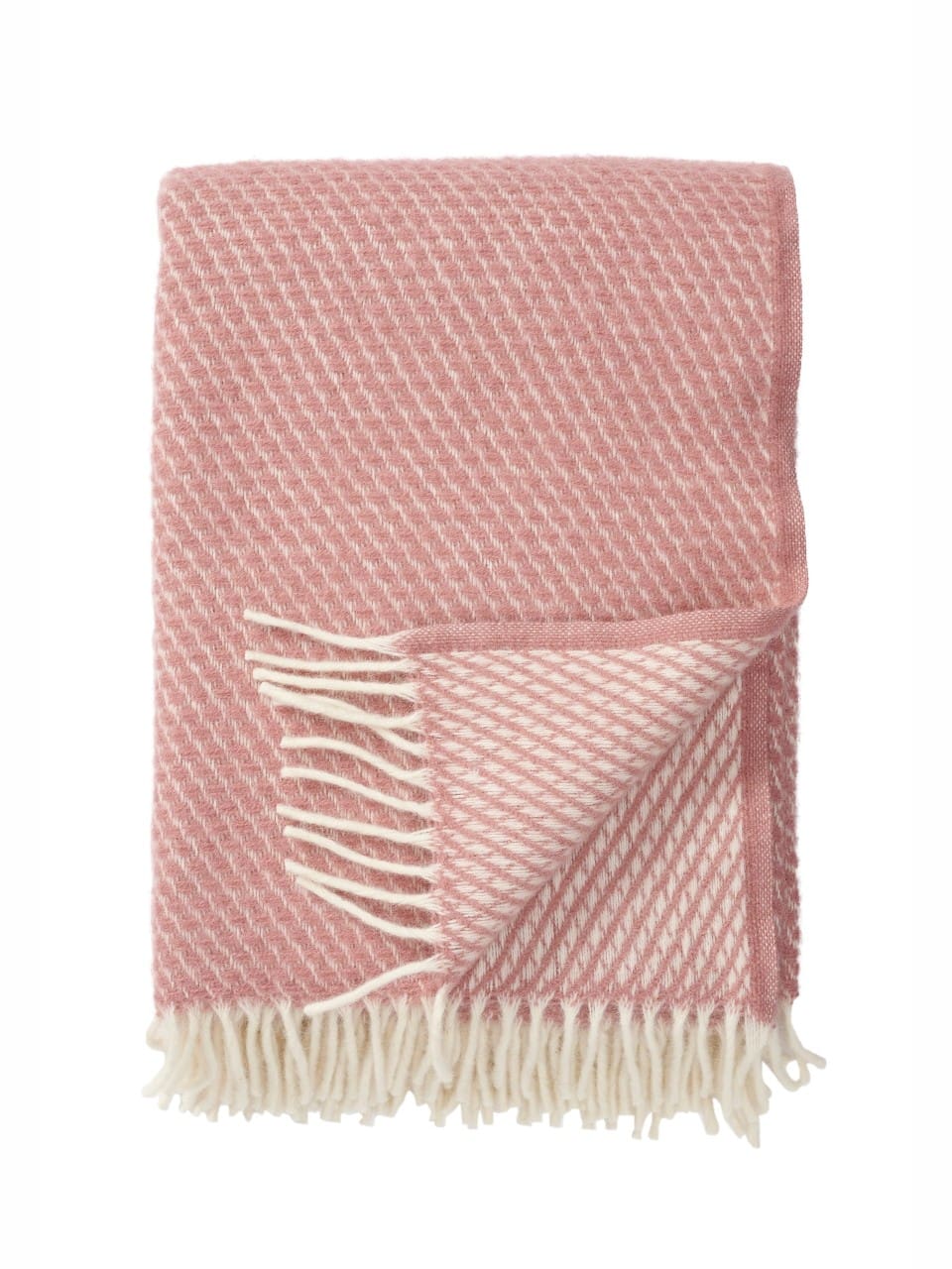 Wolldecke Velvet von Klippan rosa Wolldecke Velvet von Klippan rosa