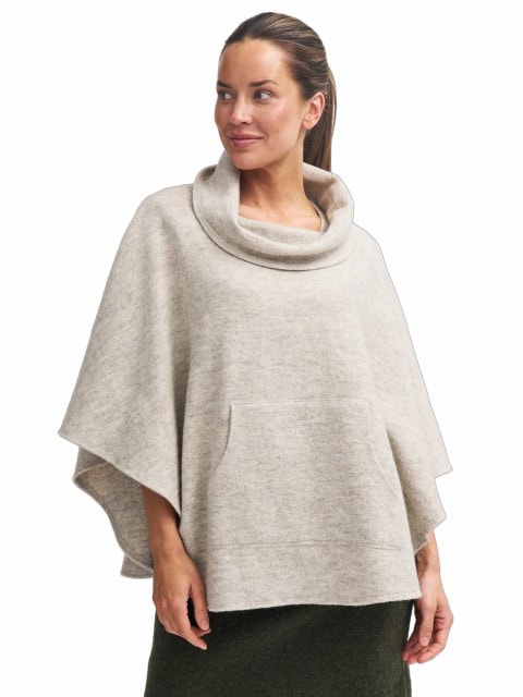 Wollponcho Ivanhoe Damen natur Wollponcho Ivanhoe Damen natur