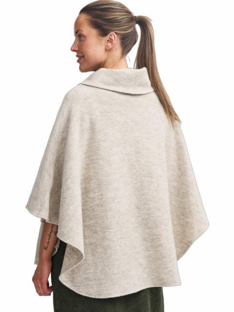 Wollponcho Ivanhoe Damen natur Wollponcho Ivanhoe Damen natur