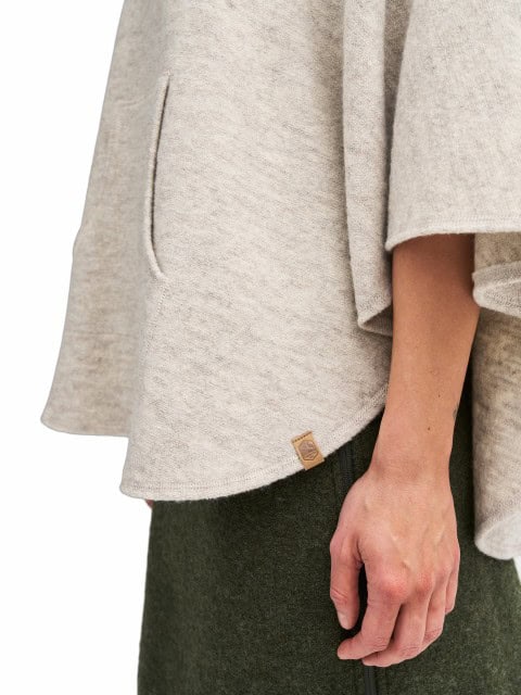 Wollponcho Ivanhoe Damen natur Wollponcho Ivanhoe Damen natur