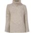 Wollpullover mit Rollkragen Ivanhoe Damen natur